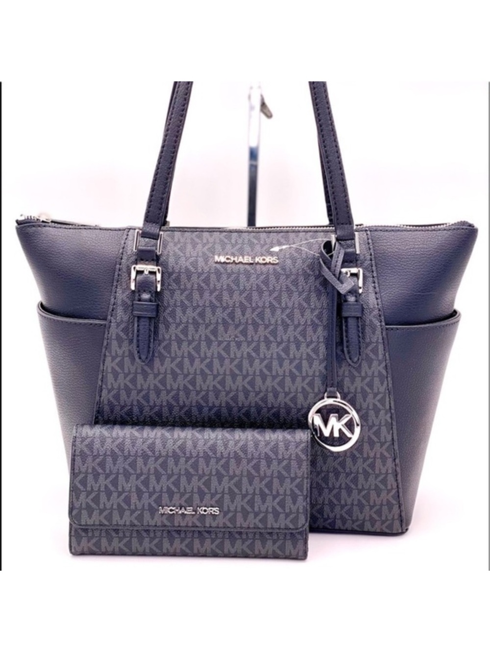Michael Kors Charlotte Tote and Wallet Set
